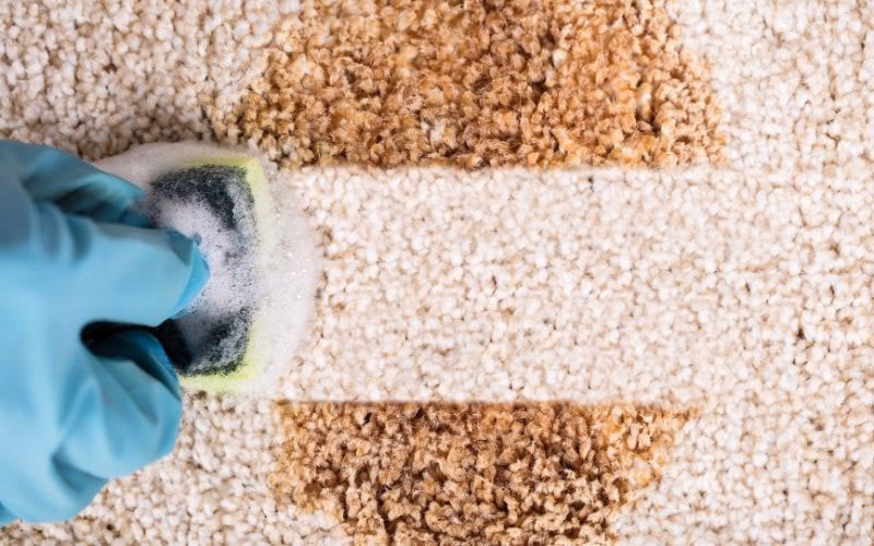 Is ripping up carpet toxic?