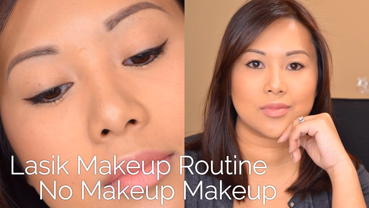 How soon after LASIK can you wear eye makeup?