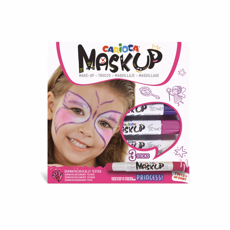 How to make makeup not stick to a mask?