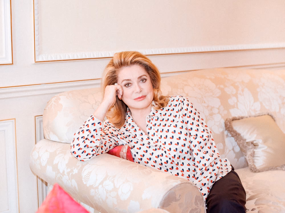 What is Catherine Deneuve's favorite perfume?