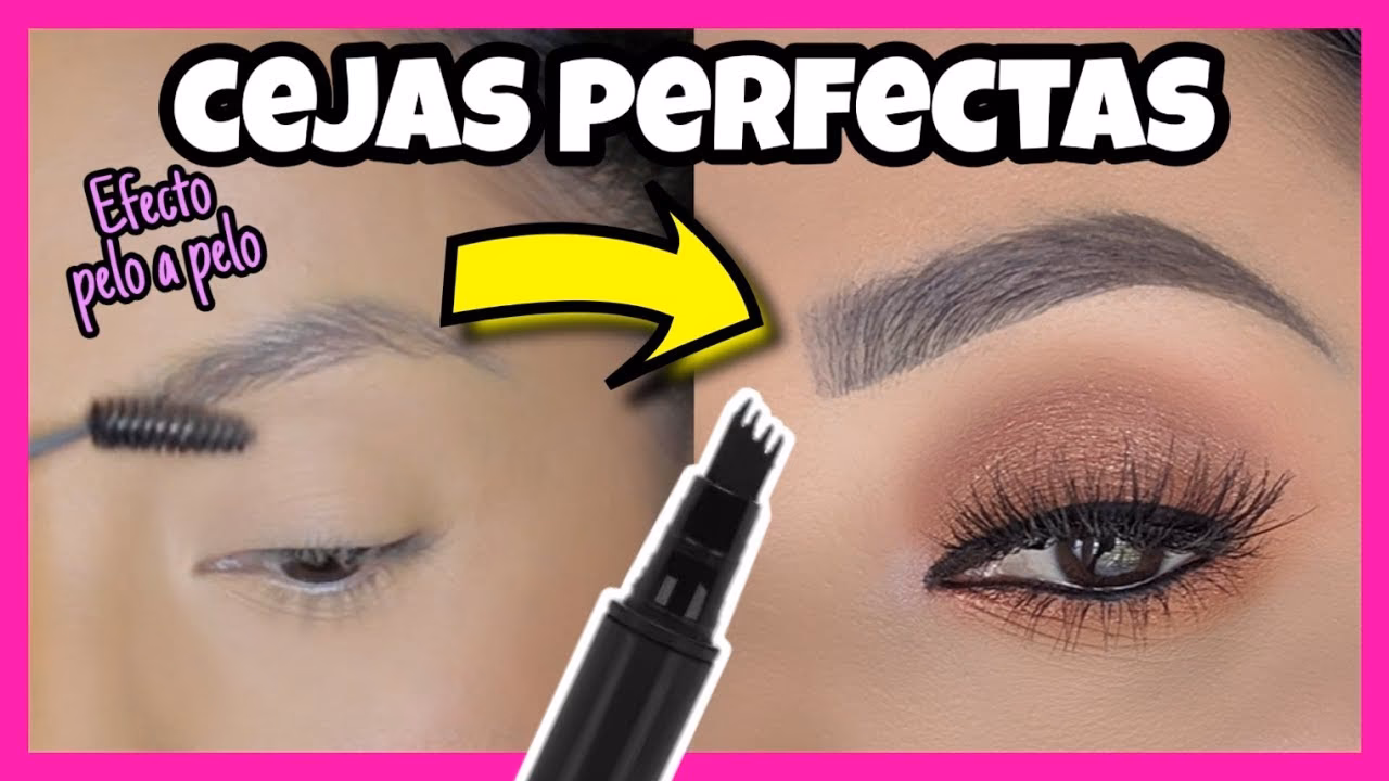 ¿Qué se usa para dibujar las cejas?