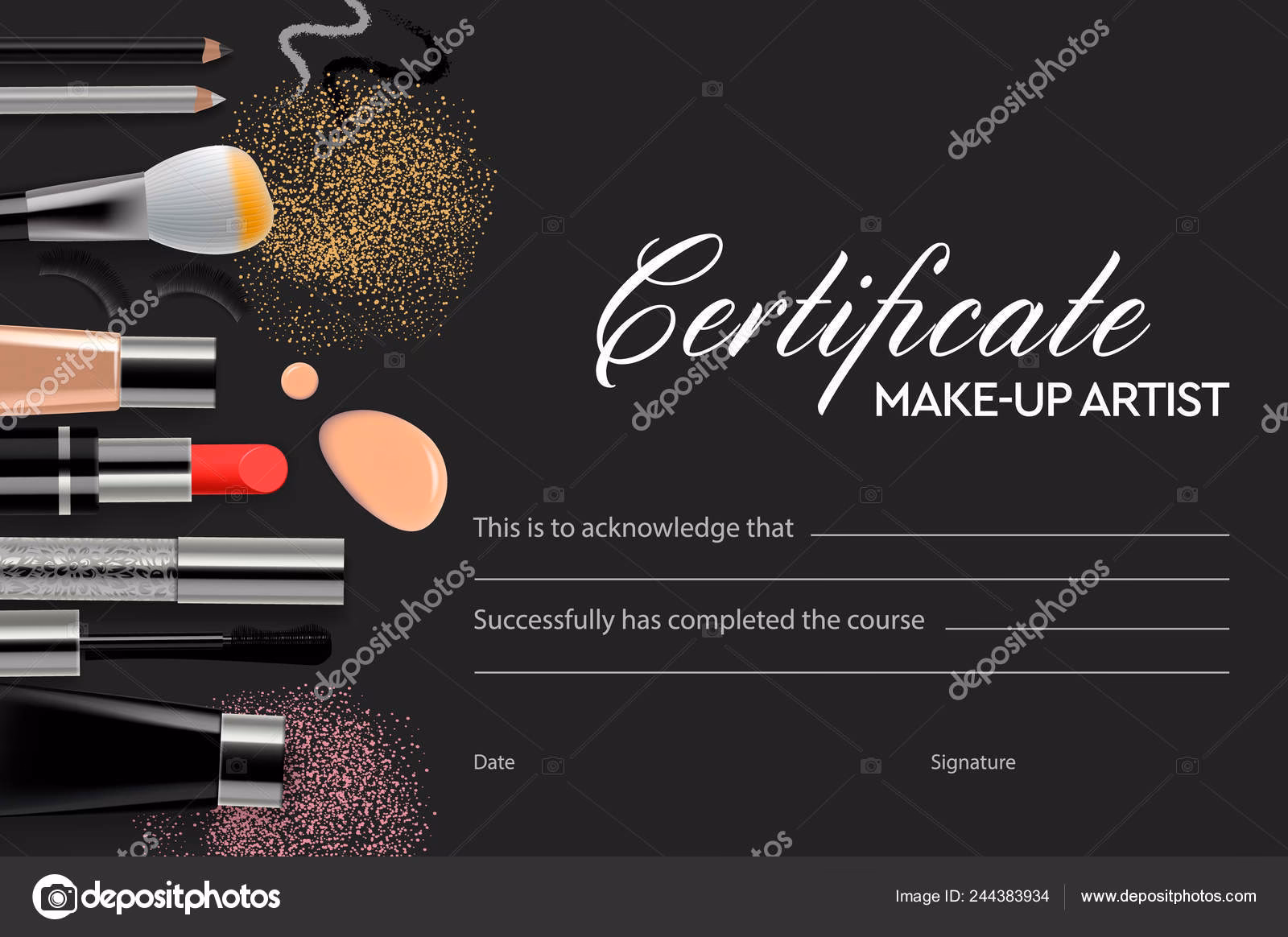 ¿Qué puedo hacer con un certificado de maquillaje?