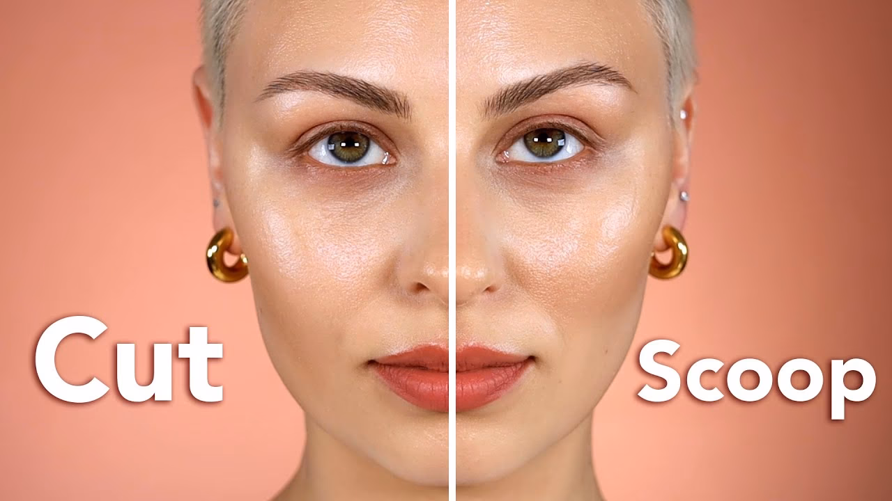 What makeup accentuates cheekbones?