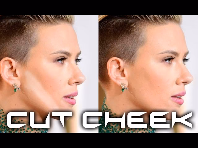 What makeup accentuates cheekbones?