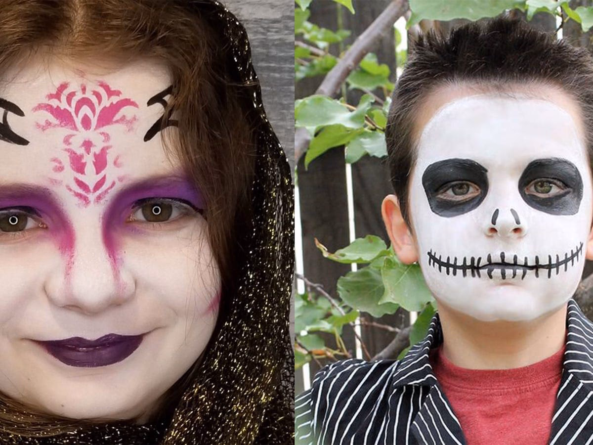 Can I put makeup on my toddler for Halloween?