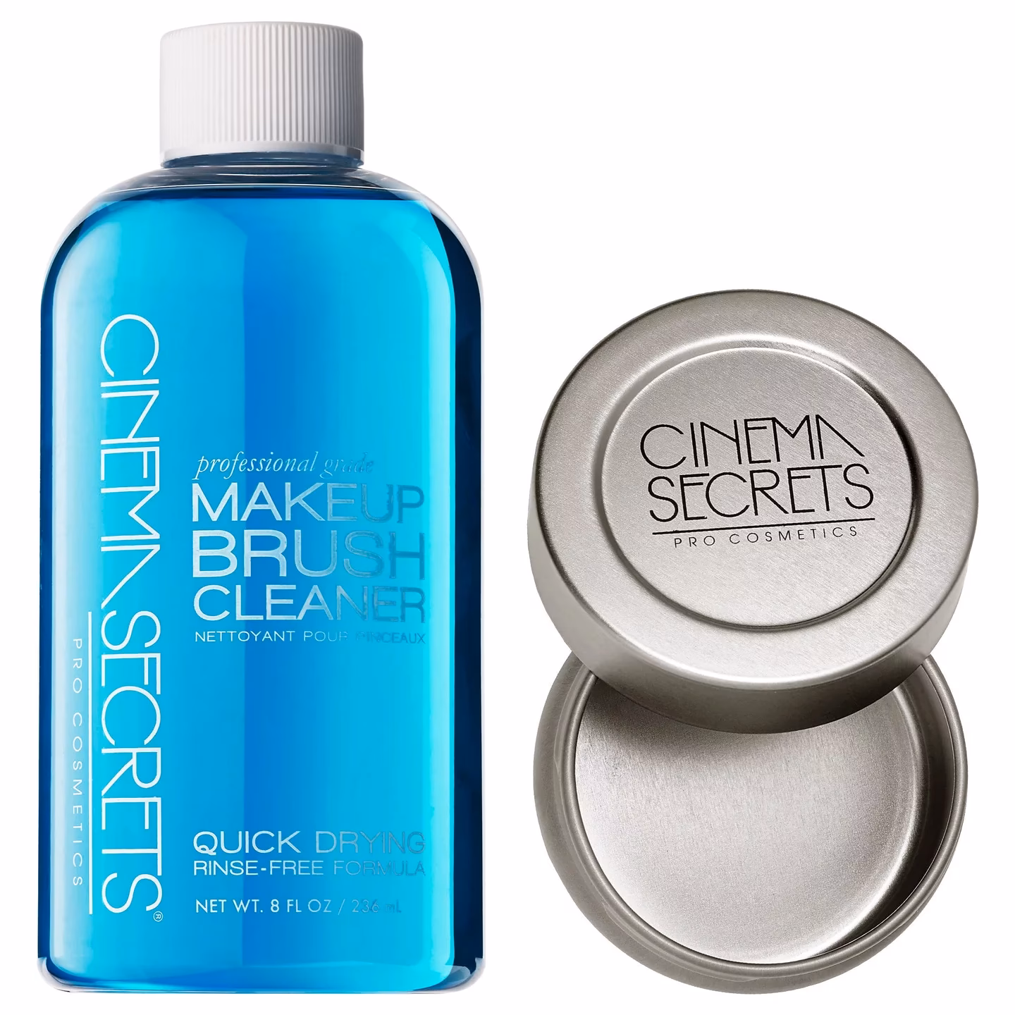 What is the makeup brush cleaner by Cinema Secrets?