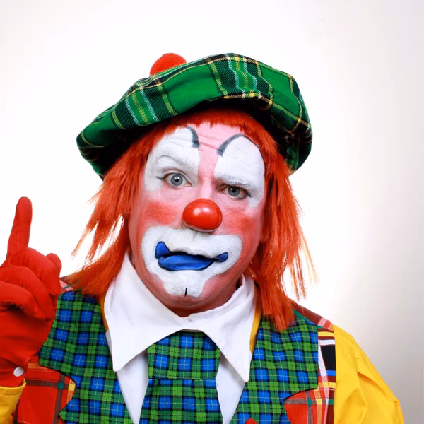 What did clowns originally look like?