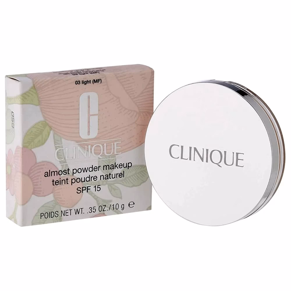 What are the ingredients in Clinique powder foundation?