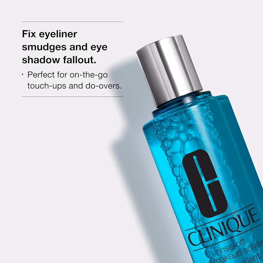How to use Clinique Rinse-Off Eye Makeup Solvent?