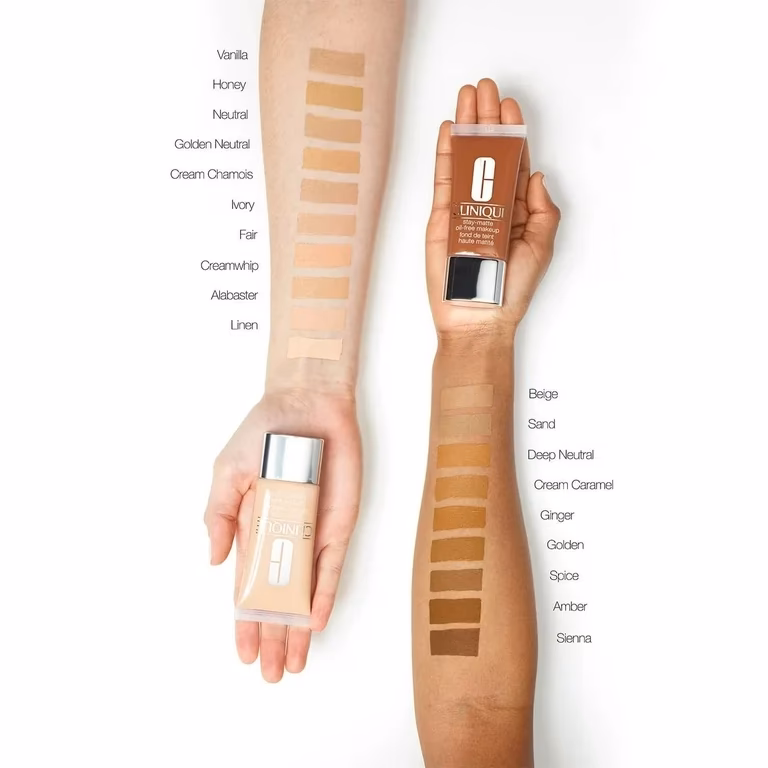 What are the ingredients in Clinique stay matte oil free?