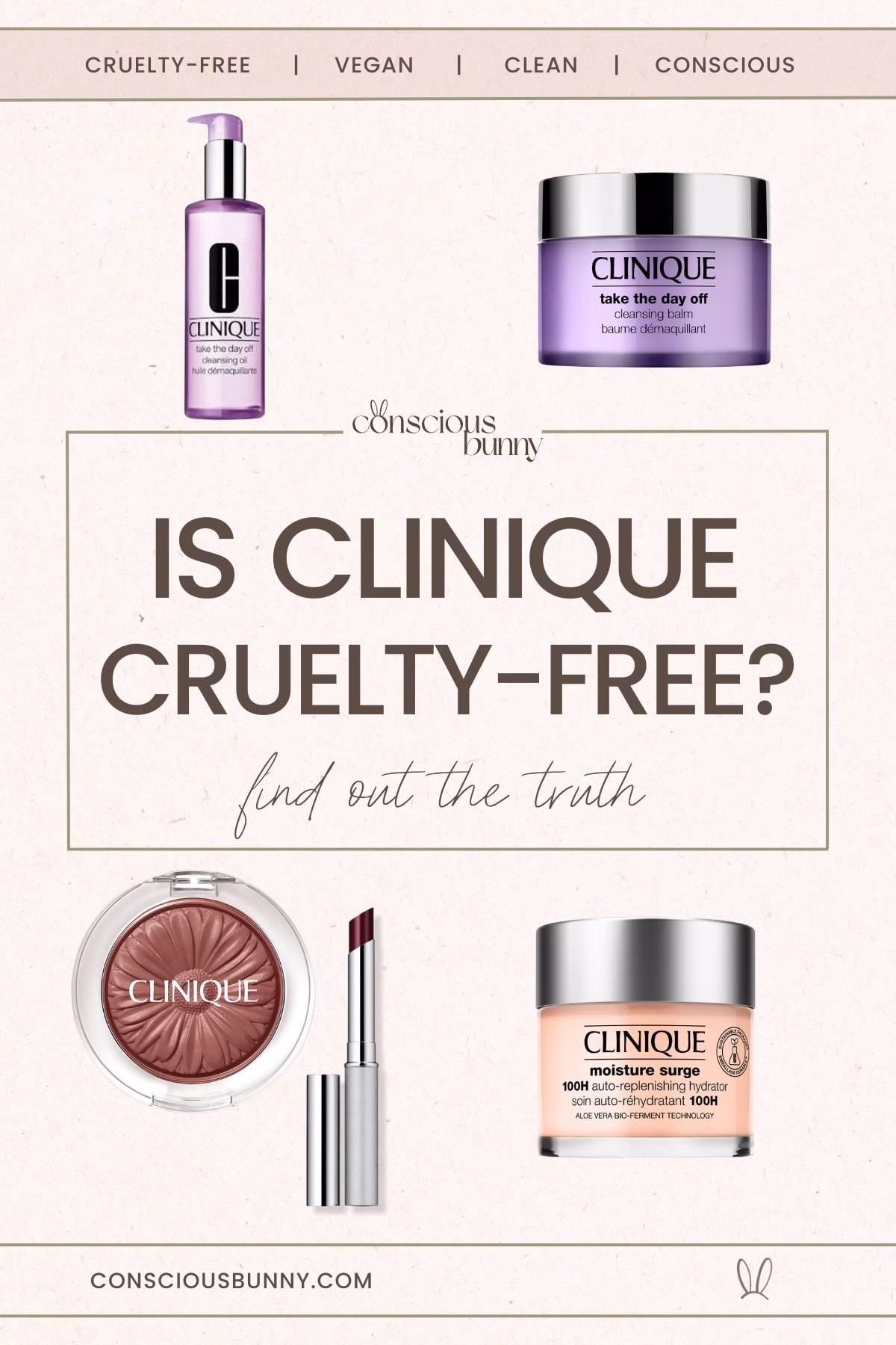Are any Clinique products vegan?