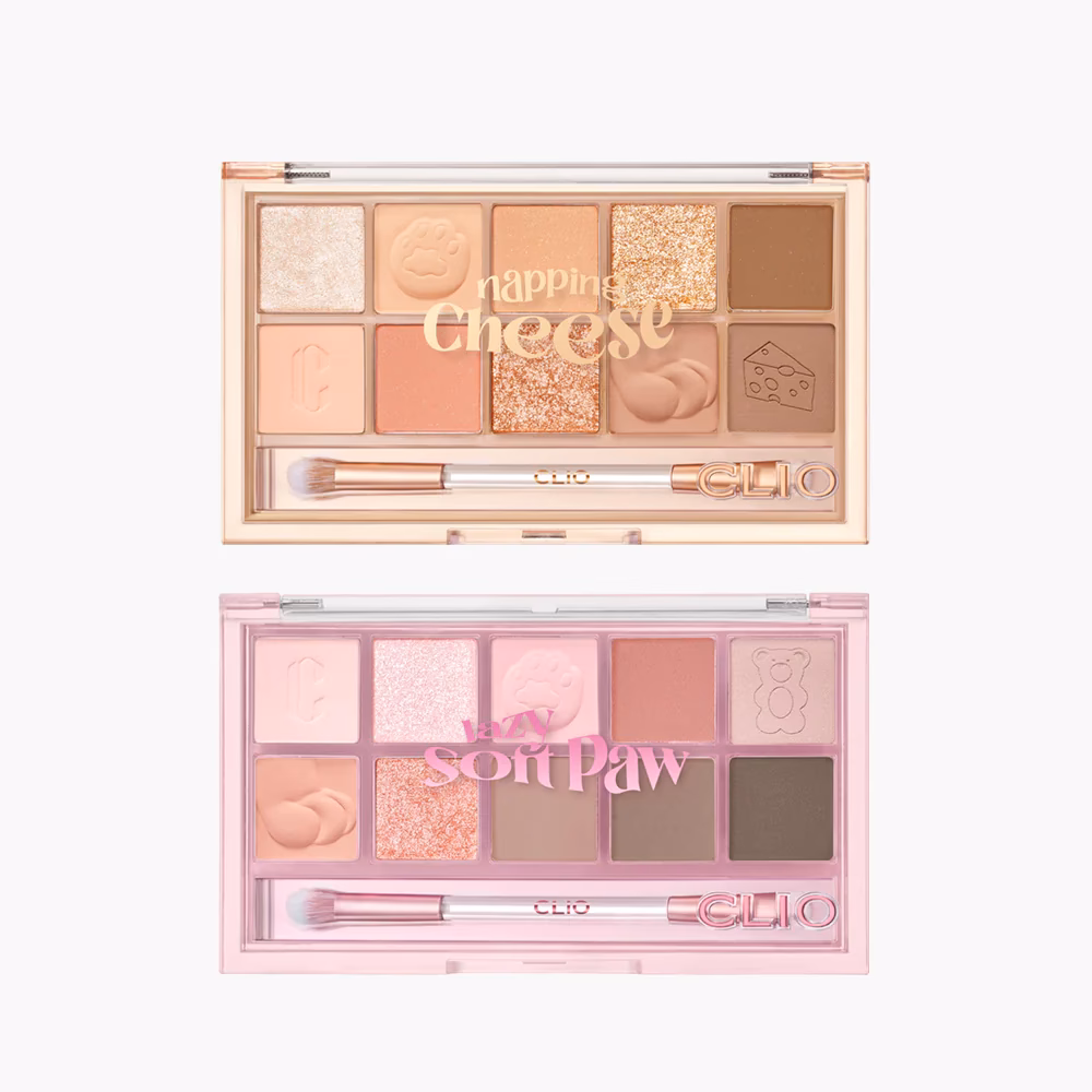 What are the ingredients in the Clio palette?