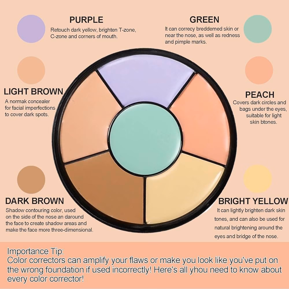 What color corrector is best for dark circles?