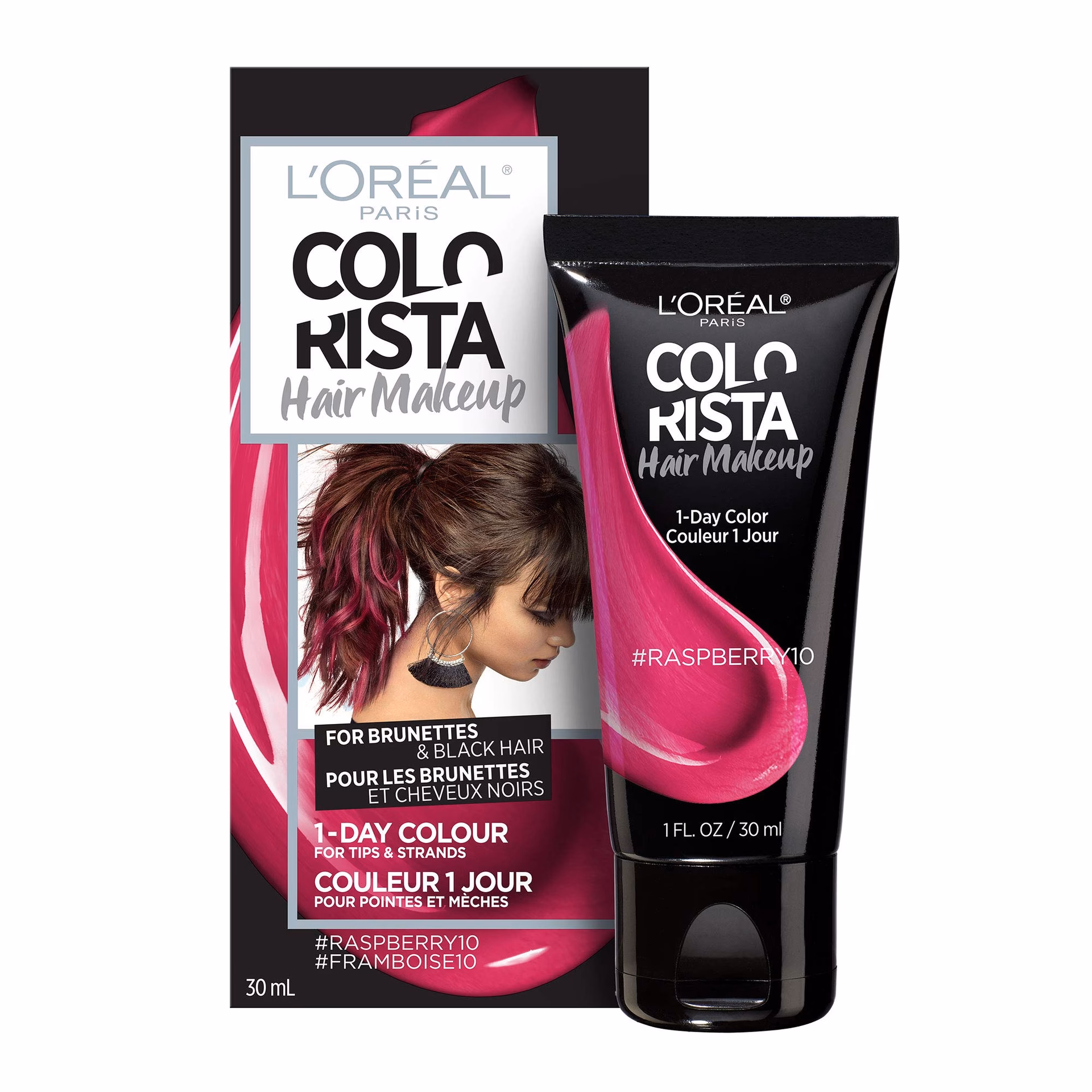 Does L'Oréal Colorista work on dark hair?