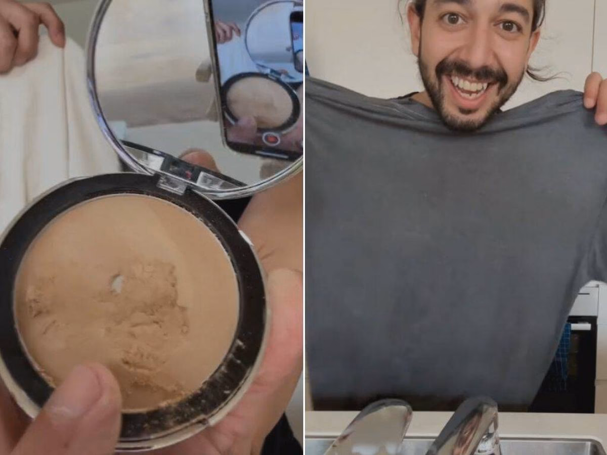 ¿Cómo eliminar la transferencia de maquillaje en la ropa?