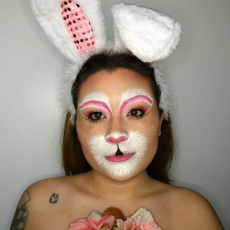 ¿Qué significa el conejo en el maquillaje?