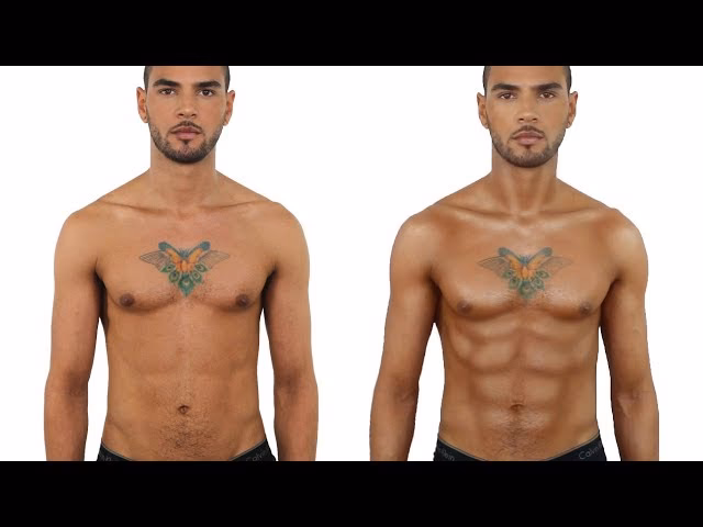 What does contouring do in makeup?