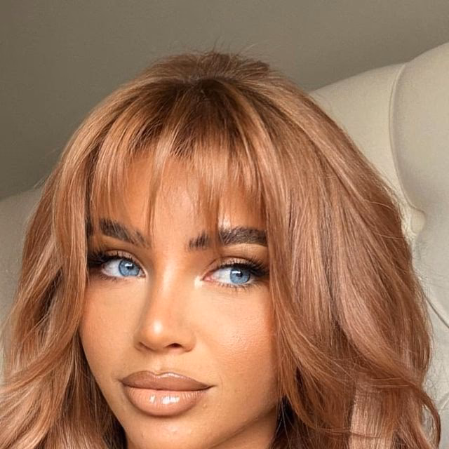 What skin tone suits copper blonde hair?