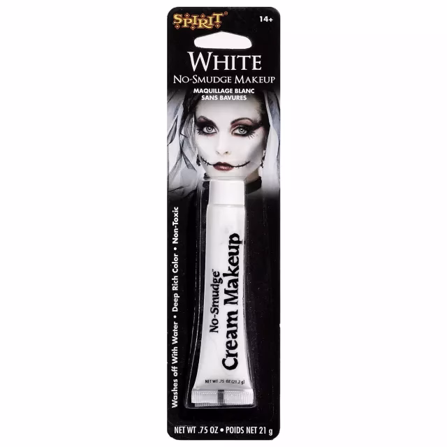How do you get Halloween cream makeup to stay on?