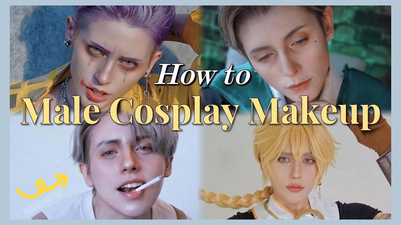 Should men wear makeup for cosplay?