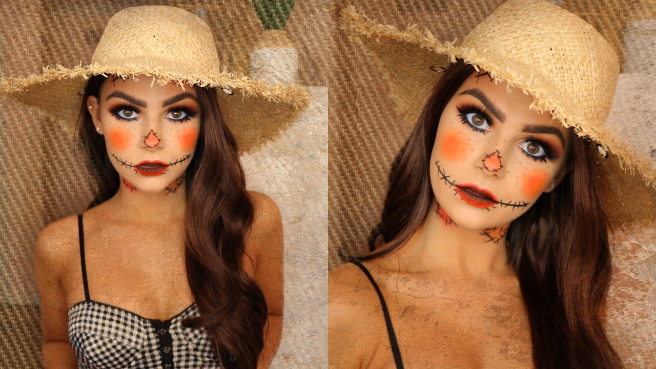 What can I use for a scarecrow face?