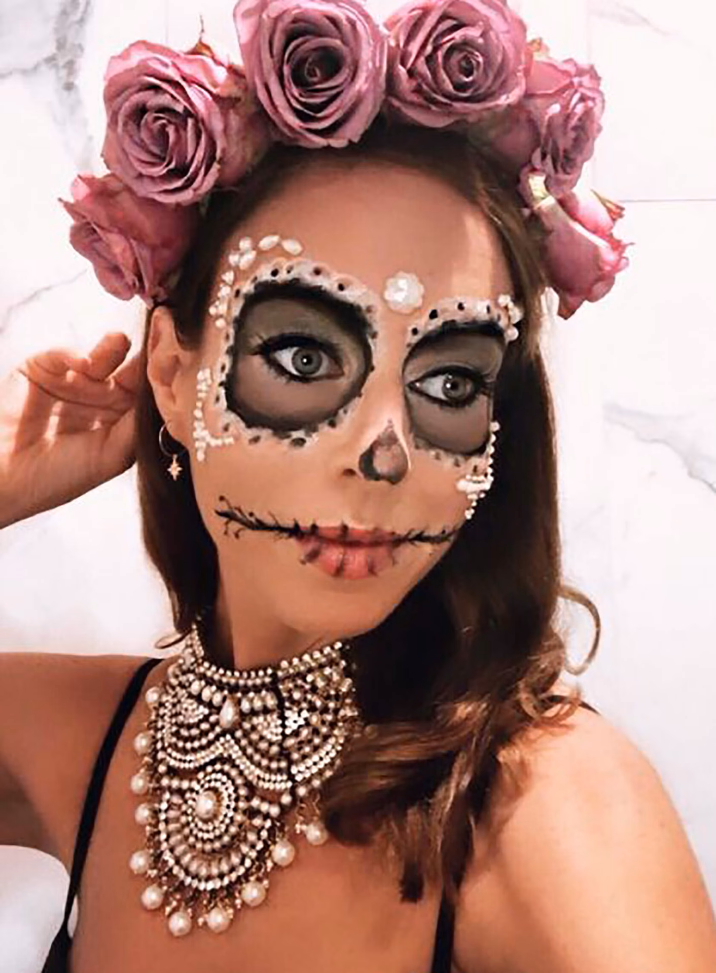 What face makeup is best for Day of the Dead?