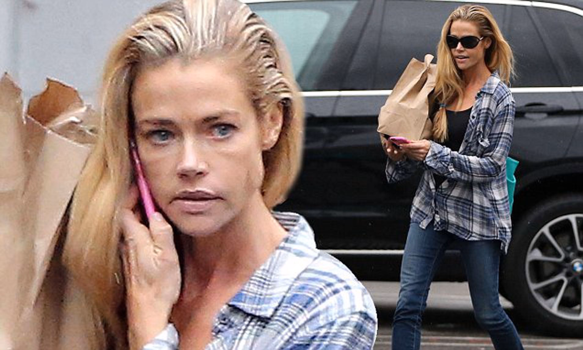 Why did Lisa Rinna fall out with Denise Richards?