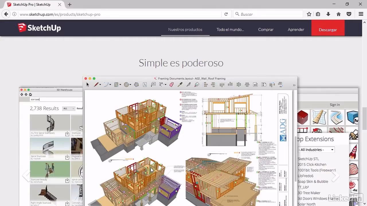 ¿Cuál es la diferencia entre Sketchup Pro y make?