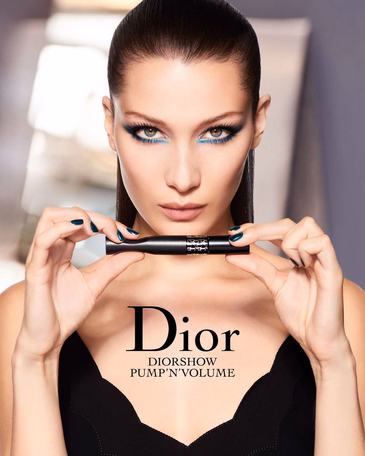 Who is the model for Dior beauty?