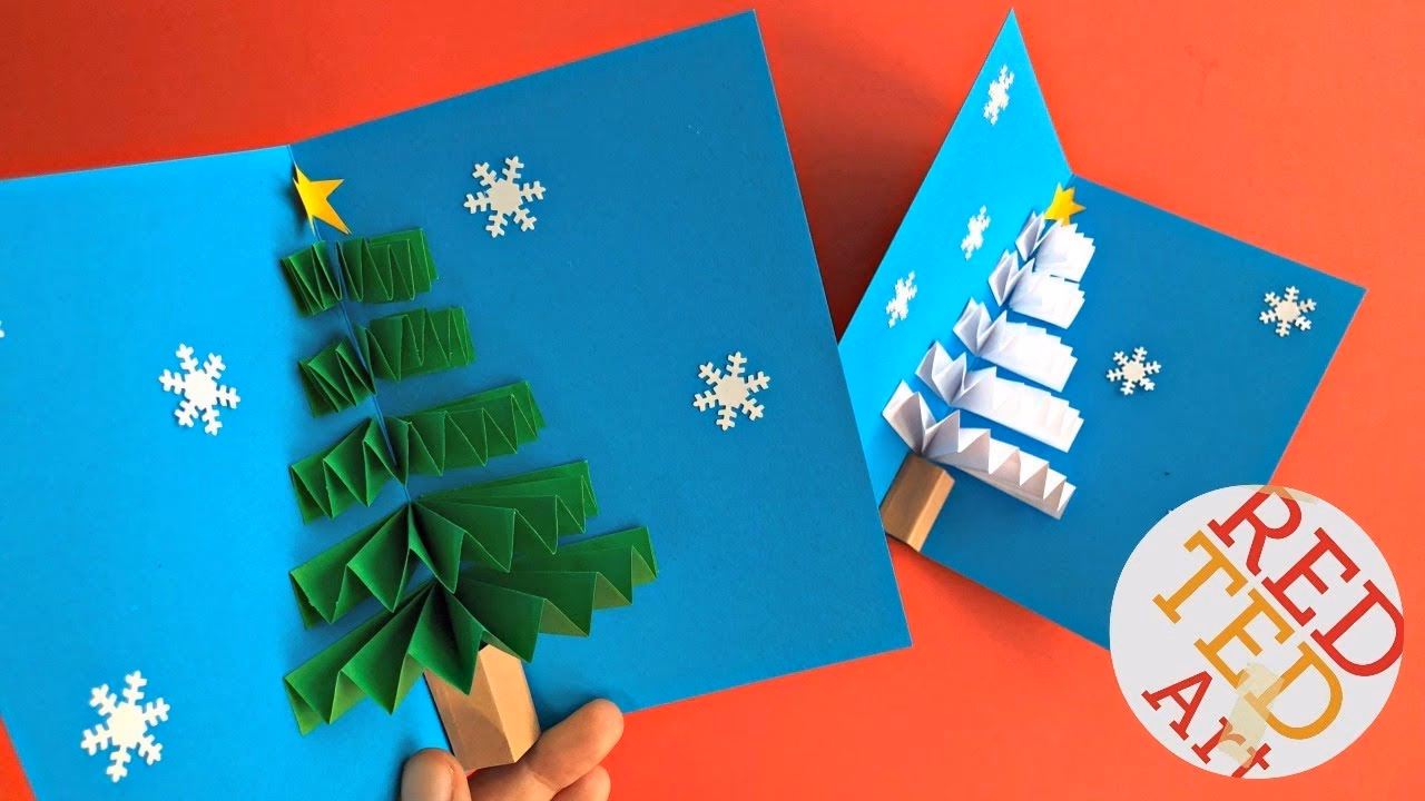 How can I display my Christmas cards at home?