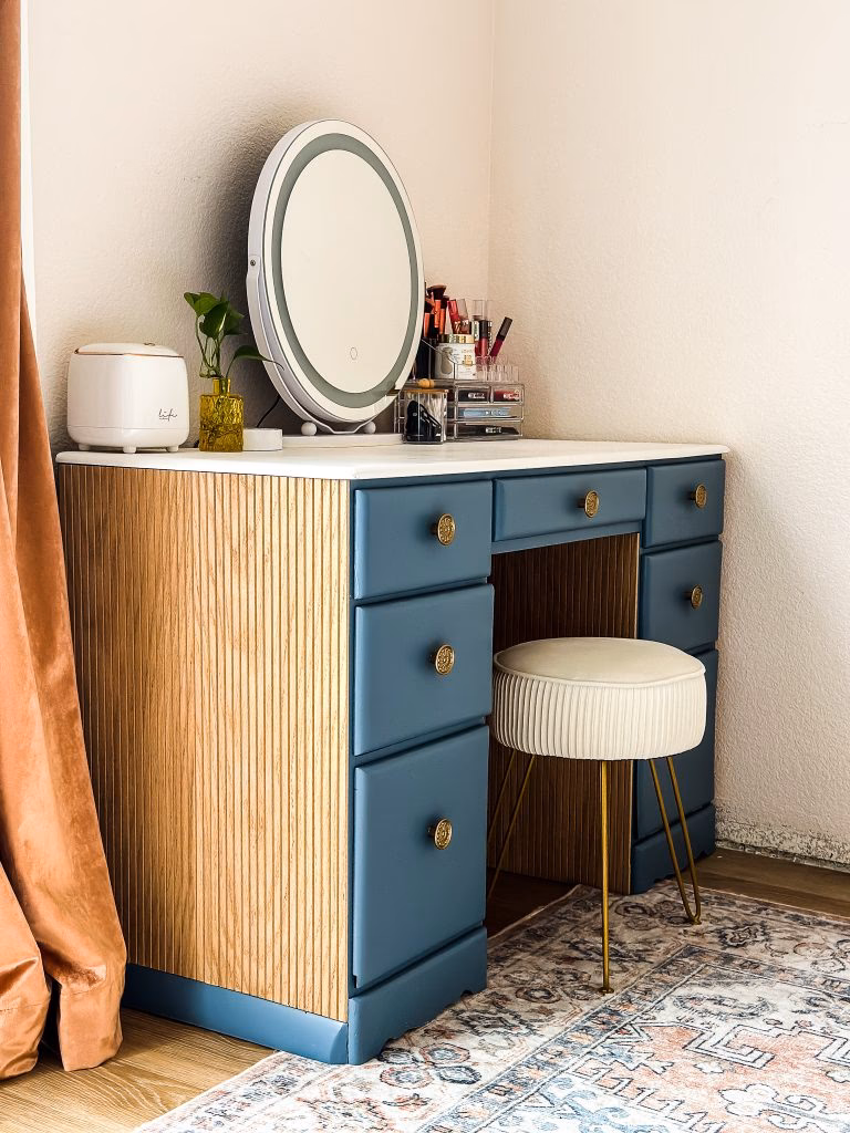 How much would it cost to build a makeup vanity?