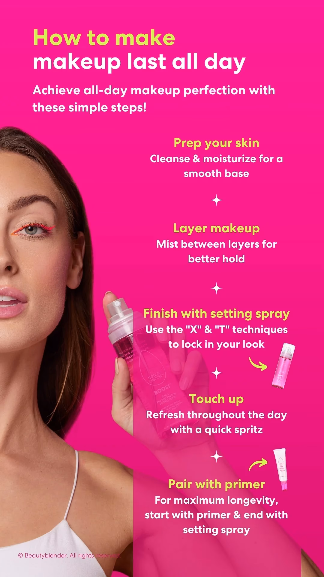 Is it better to use setting spray or powder?