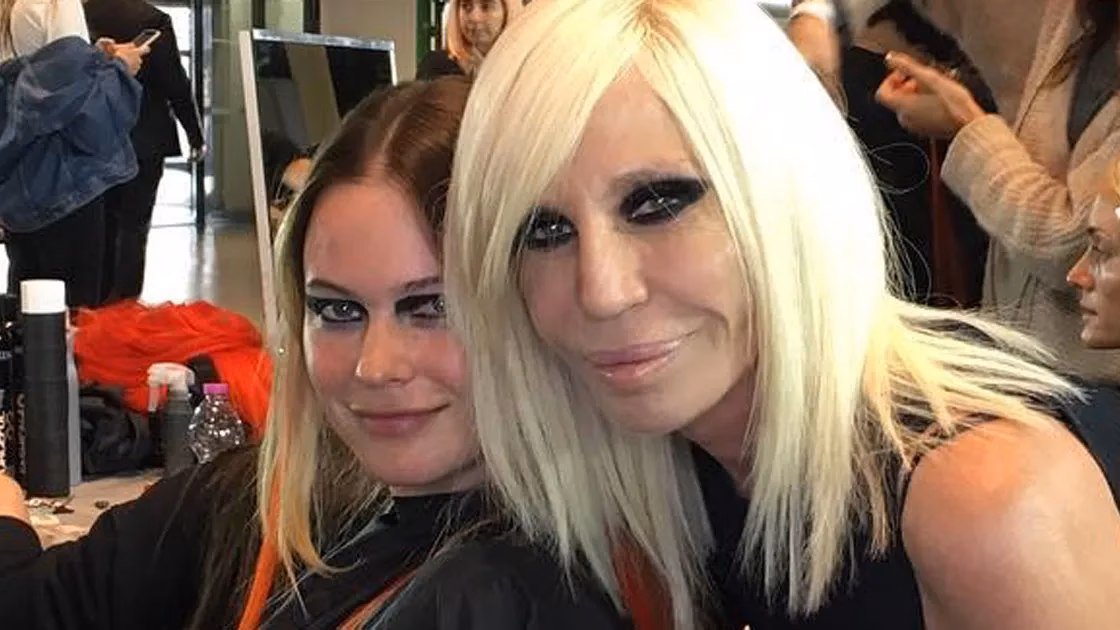 What is Donatella Versace's signature style?