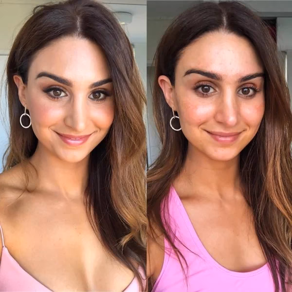 Is it bad to tell a girl she looks prettier without makeup?