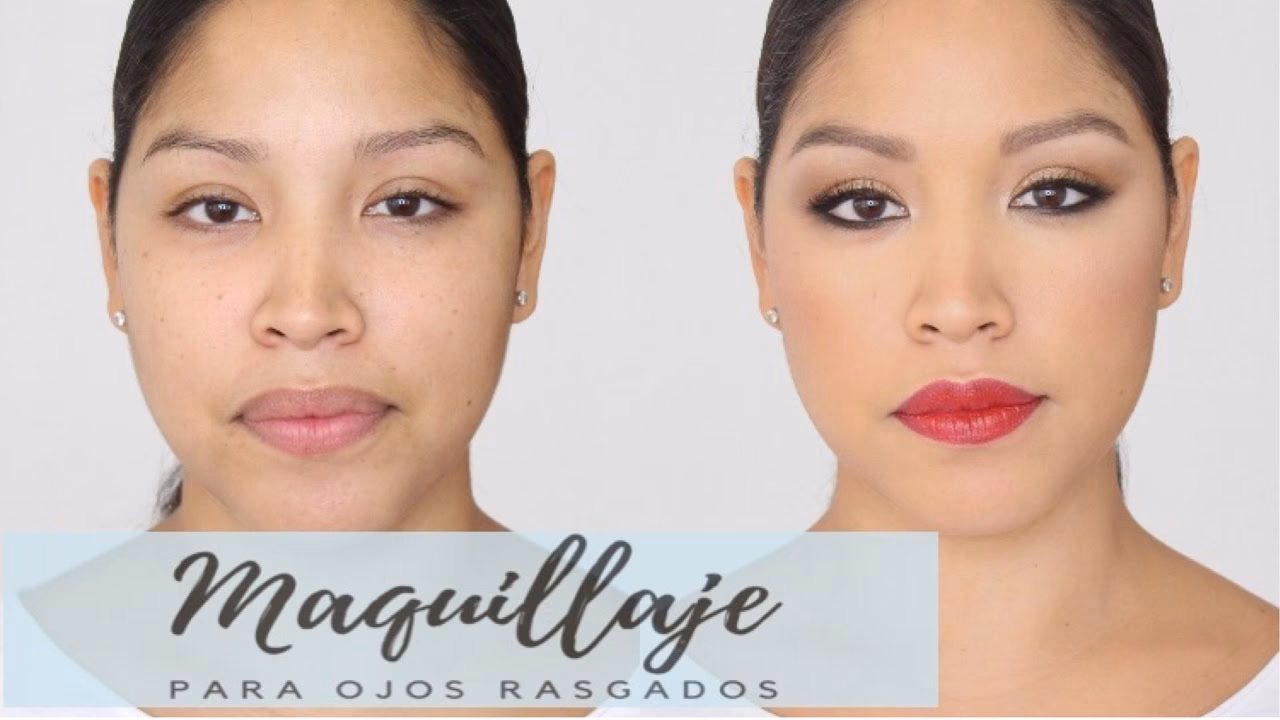 ¿Cómo corregir ojos rasgados?