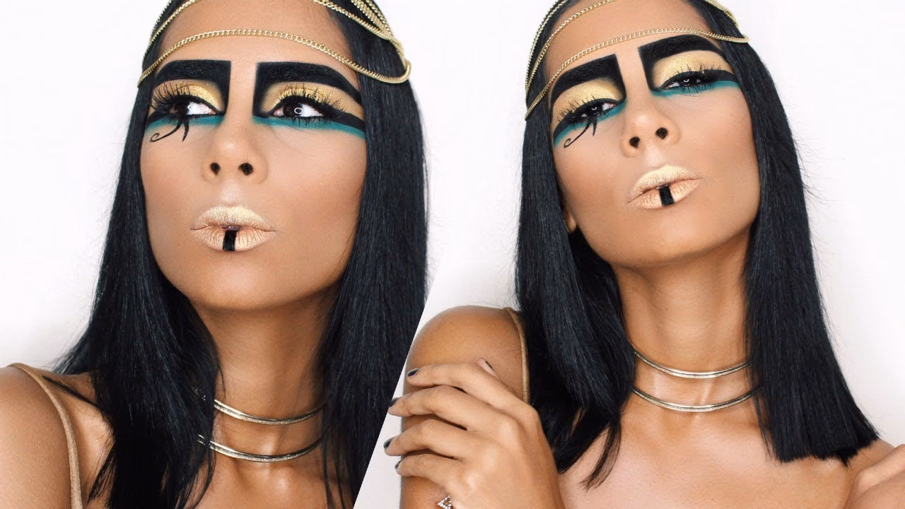 Why did men wear makeup in Egypt?