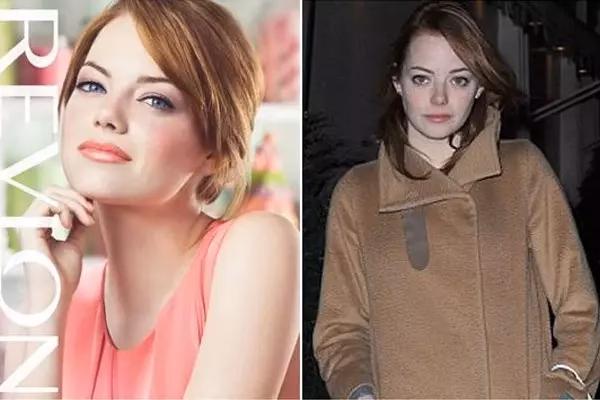 Does Emma Stone wear makeup?