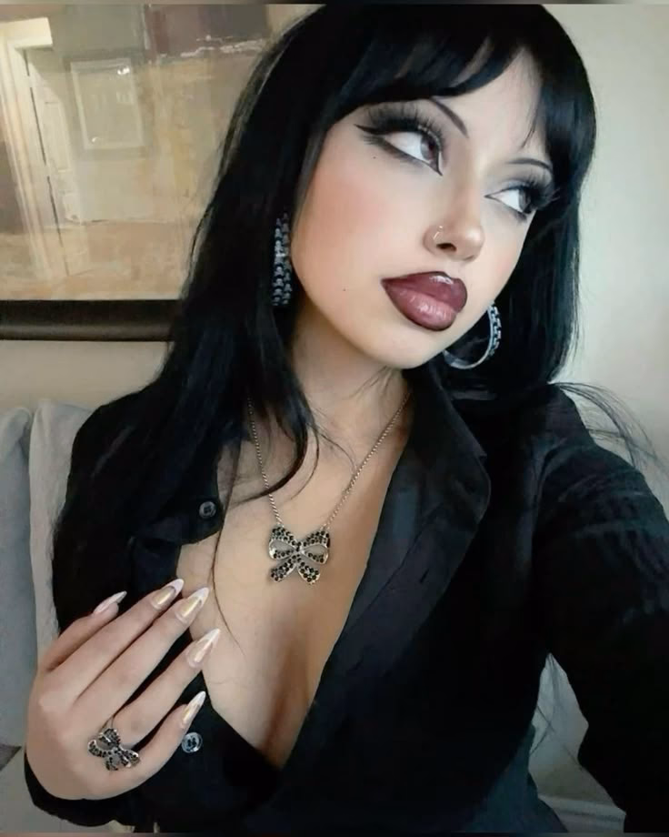 What makeup do goth girls use?
