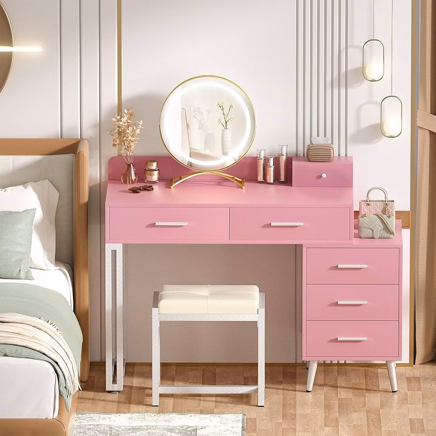 ¿Cómo se llaman los escritorios para maquillarse?