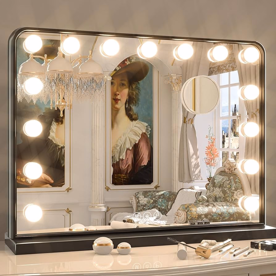 ¿Son buenas las luces LED del espejo para maquillarse?