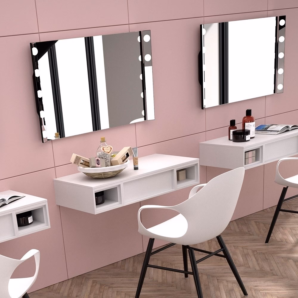 ¿Qué espejo puede utilizarse como espejo de maquillaje?