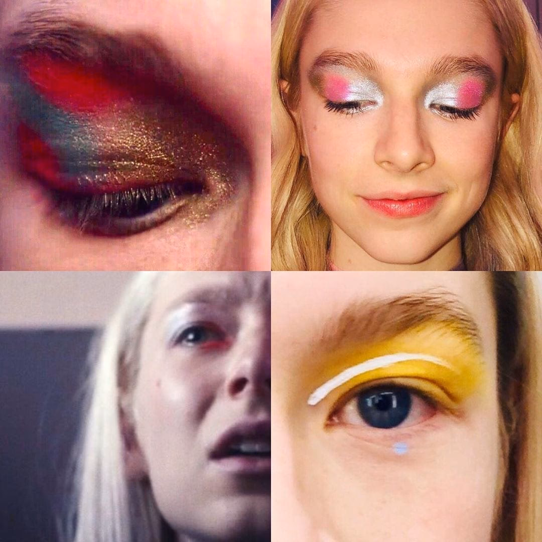 What does the makeup in Euphoria mean?