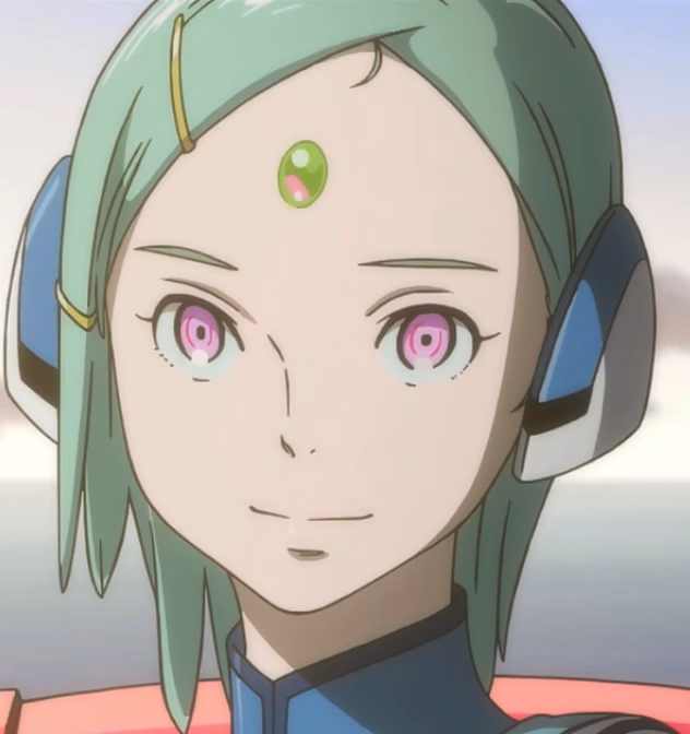 Who is the character designer of Eureka 7?