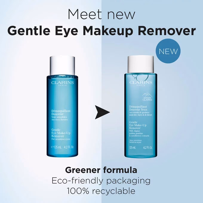How do you remove eye makeup from sensitive eyes?