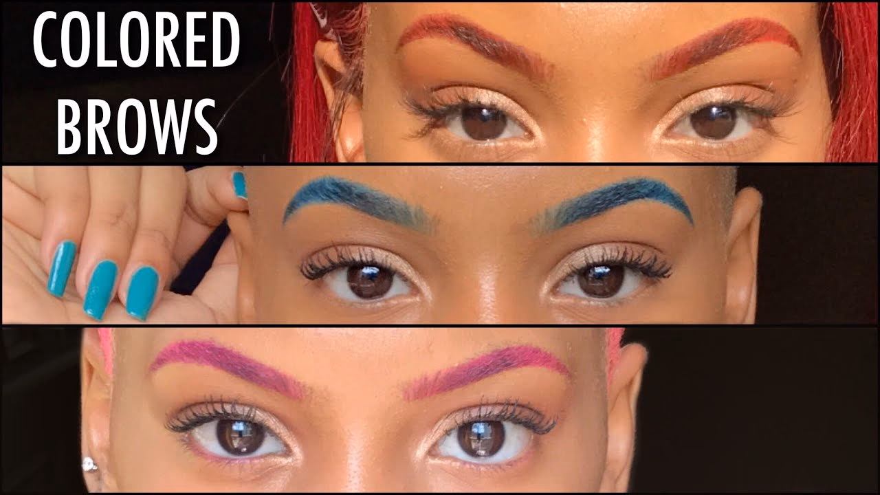 What is the best color to dye your eyebrows?