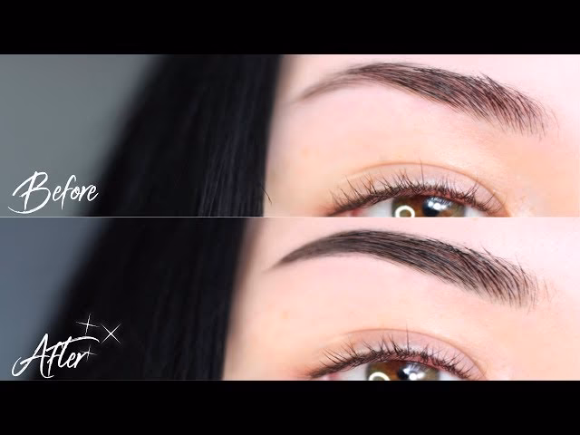 How to do eyebrows with no makeup?