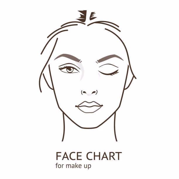 What is the best face shape for makeup?