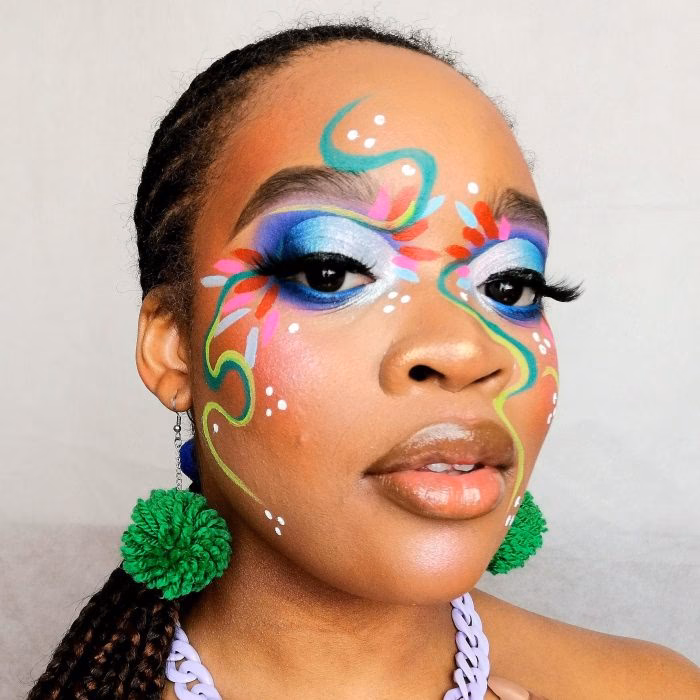 Is face paint better than makeup?