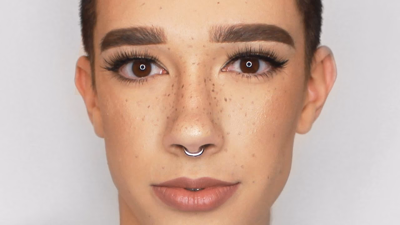 How do you do fake freckles with makeup?