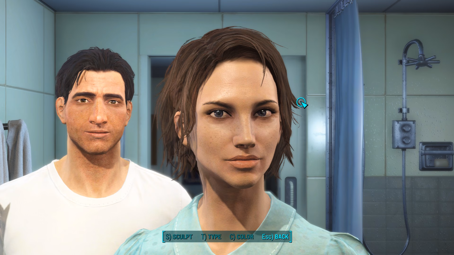 Can you change your makeup in Fallout 4?